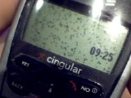 A very dead cell phone